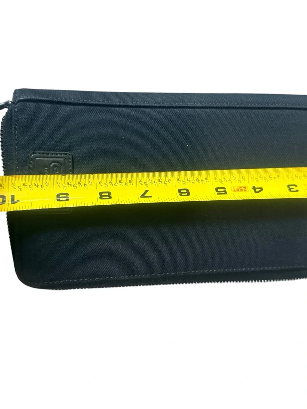 Coach Black Full-Zip Travel Wallet